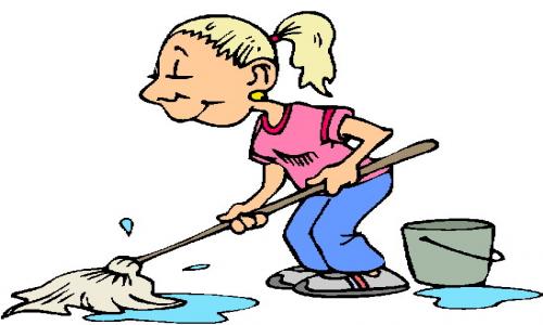 Ayudante de limpieza